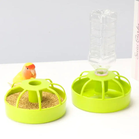 1pc Large-Capacity Automatic Feeder for Water Food for Pet Birds Parrots Starlings Chickens Hamsters Bird Feeder