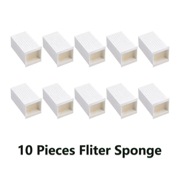 Cat Water Dispenser Filters 10 Pieces Dog Water Dispenser Filter Set Of 10 (Without Water Dispenser) - set of 10