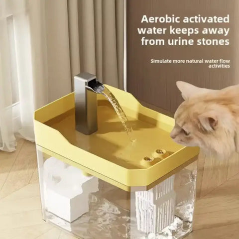 Cat Water Fountain Cat automatic water dispenser filters circulating flowing water intelligent pet automatic water