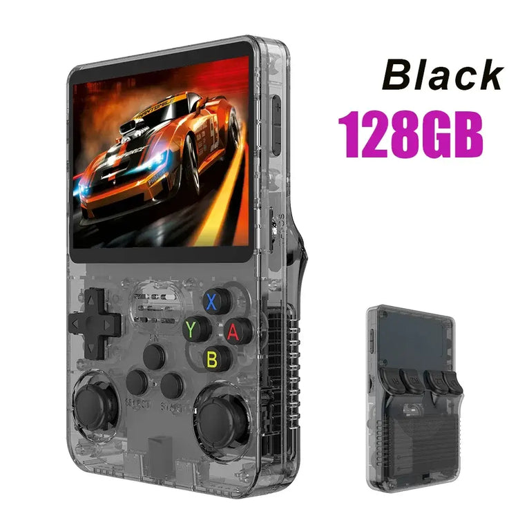 Console de jeux portable rétro - Black 128G / EU / france