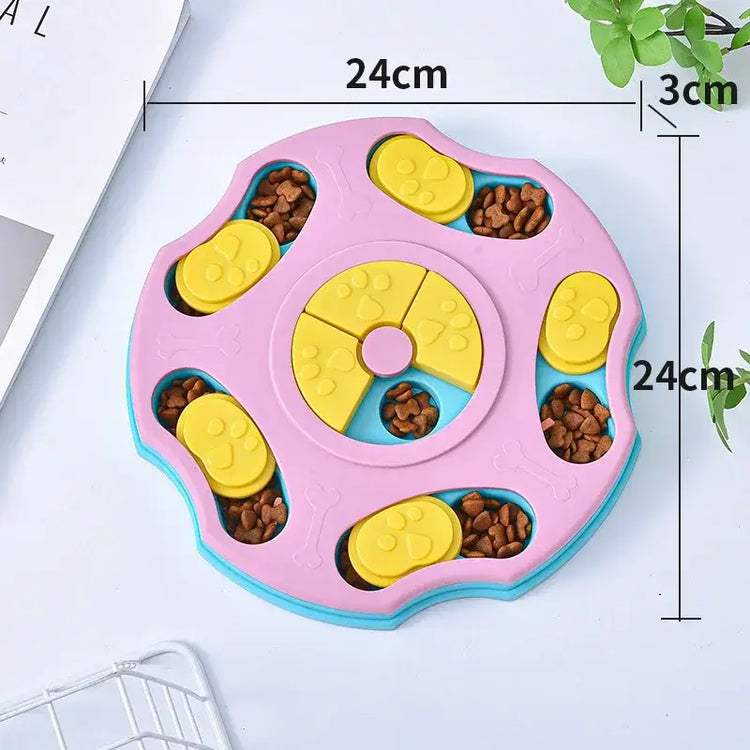 Dog Puzzle Toys Slow Feeder Interactive Increase Puppy IQ Food Dispenser Slowly Eating NonSlip Bowl Pet Cat Dogs