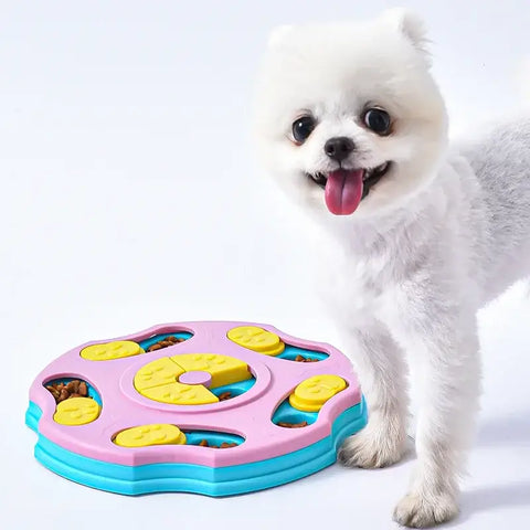 Dog Puzzle Toys Slow Feeder Interactive Increase Puppy IQ Food Dispenser Slowly Eating NonSlip Bowl Pet Cat Dogs