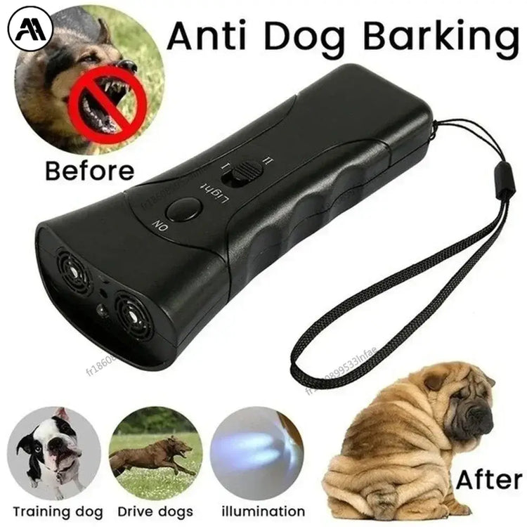 Dresseur anti-aboiements à ultrasons pour chiens