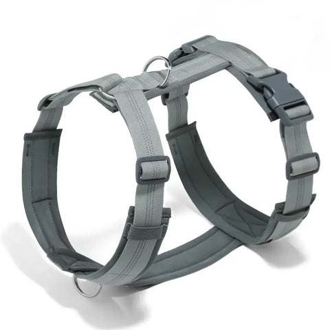 Harnais en forme de H pour chien - GRAY / XS / france