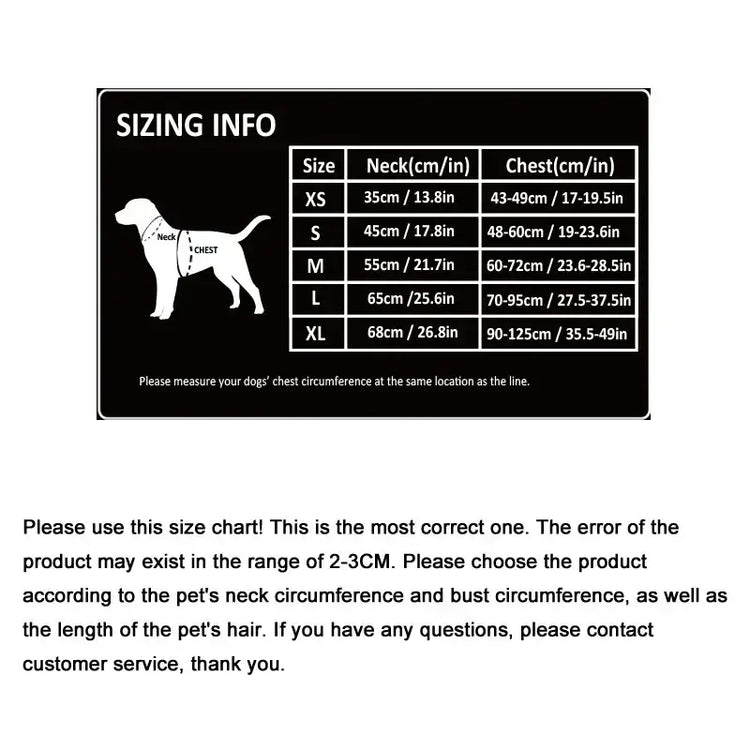 Harnais réfléchissant en nylon pour chien