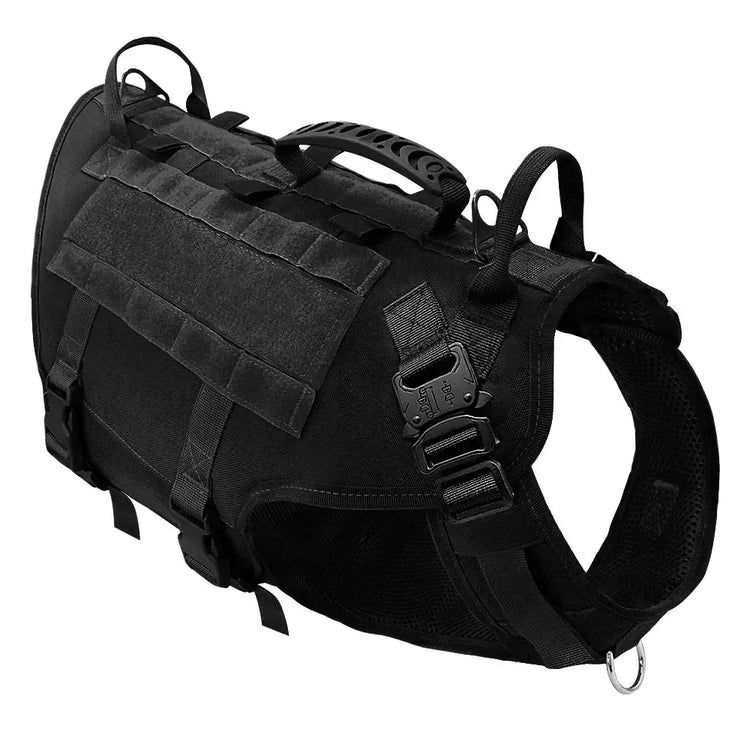 Harnais tactique pour chien - Blank Black Harness / Chest 55-80cm