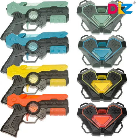 Infrared Toy Guns Play Set kids Laser Tag Battle Game Laser Strike Electric gun Weapon Pistol For Boys Children Indoor