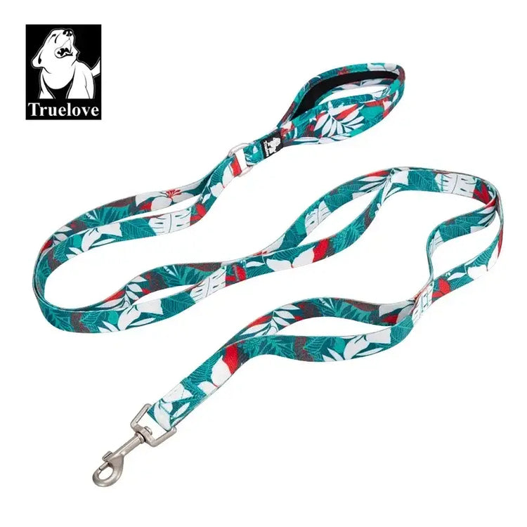 Laisse pour animaux Truelove Floral - Camouflage BLUE / L / france