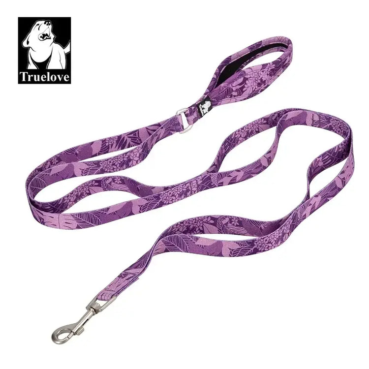 Laisse pour animaux Truelove Floral - Camouflage PURPLE / M / france