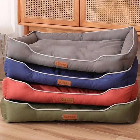 Lit pour chien carré quatre saisons