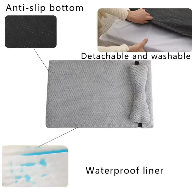 Lit chaud et apaisant pour chien – Confort et chaleur