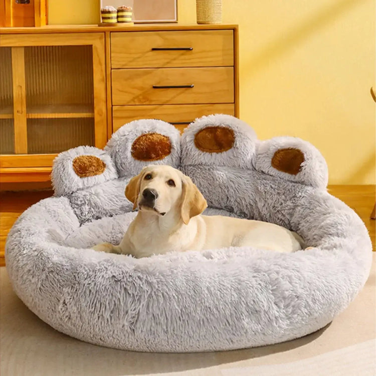 Lit moelleux pour chien - Light gray / M 60cm