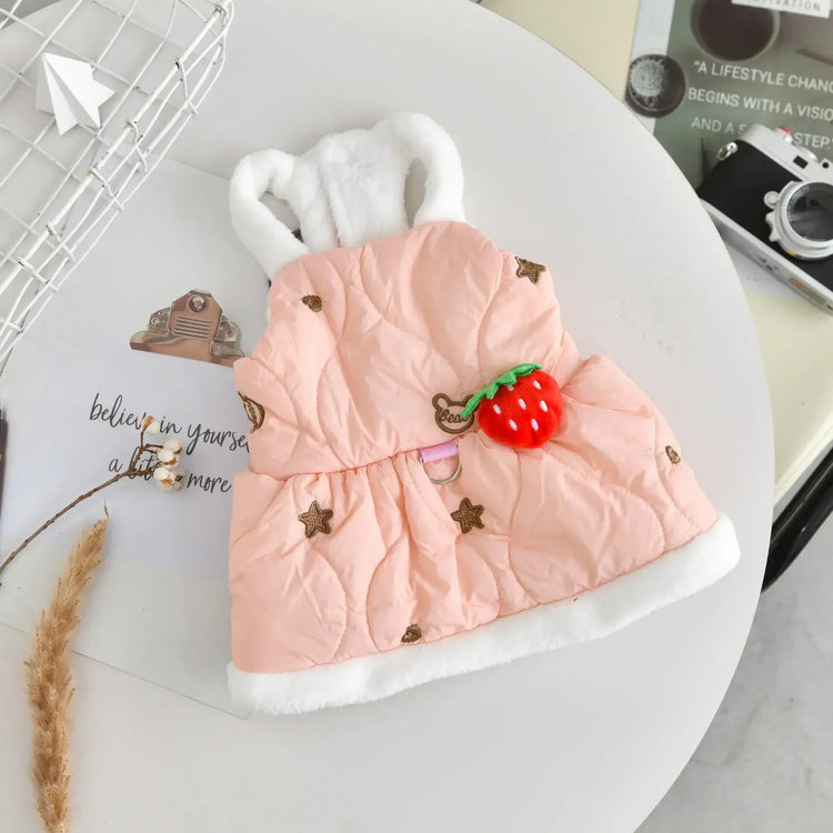 Manteau d’hiver pour animaux de compagnie - Pink / XS(old)