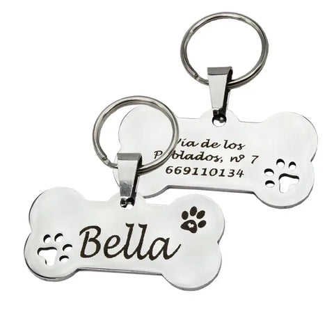 Médaille d’identification personnalisée pour animaux de compagnie
