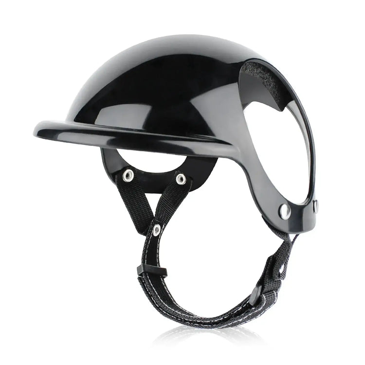 Pet Helmet Pink Dog Cat Wear Comfortable Motorbike Sports Outdoor Accessories Headwear Double Hole Adjustable Pet