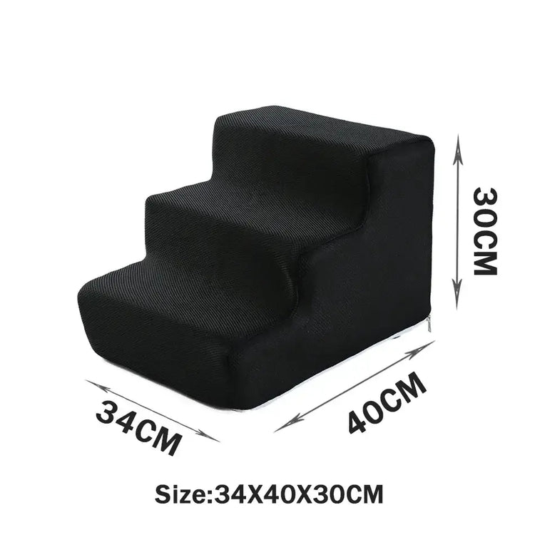 Pet Stairs Toys Cat Dog Ladder 2 3 4 Step Stairs for Dogs Puppy Ramp Detachable Sponge Pet Ladder Accessories