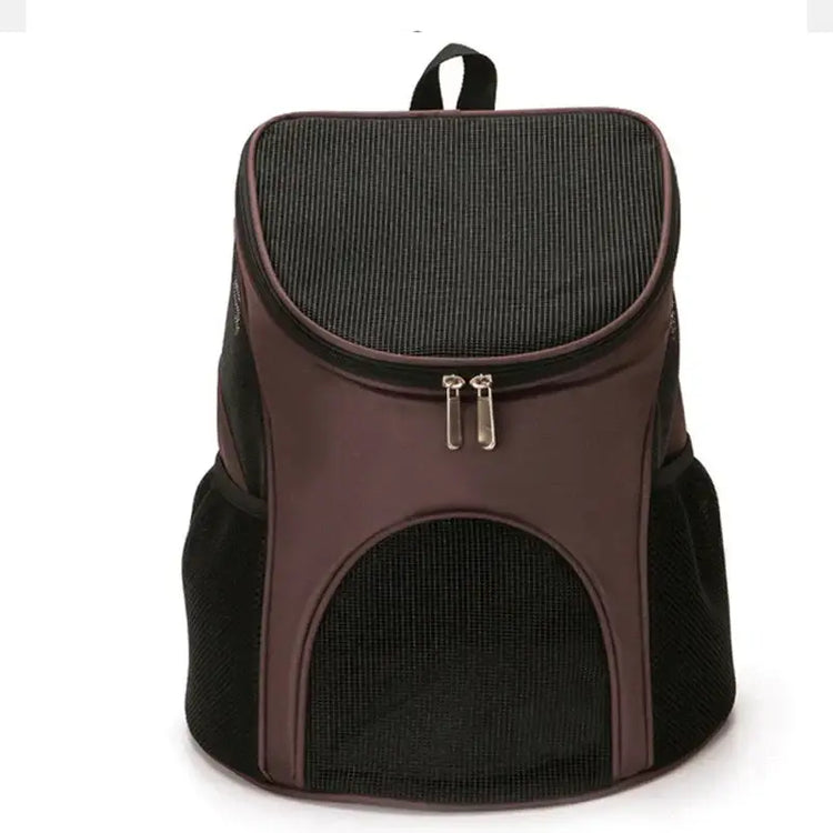 Sac à dos de voyage pour animaux de compagnie - coffee / S