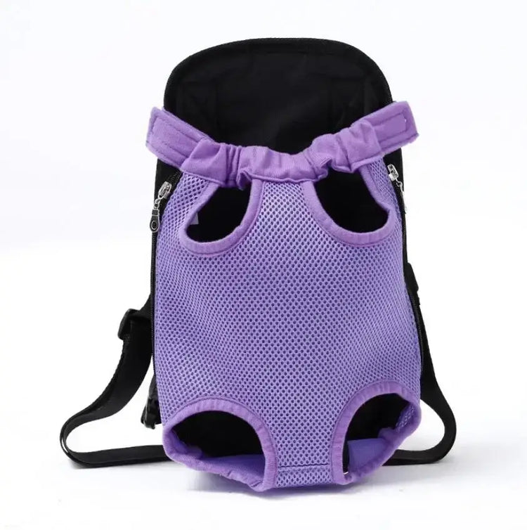 Sac de transport respirant pour chat - XL-in 9kg / Purple Grid