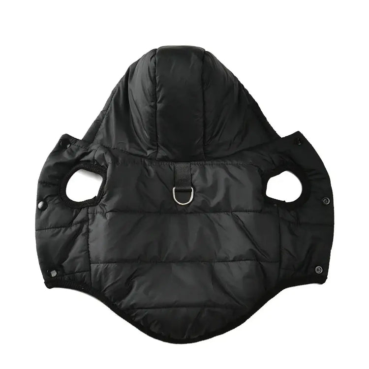 Sweat à capuche douillet en polaire pour chien - Black / L
