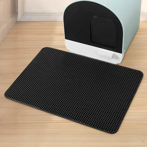 Tapis de litière pour chat - Black / 60x90cm