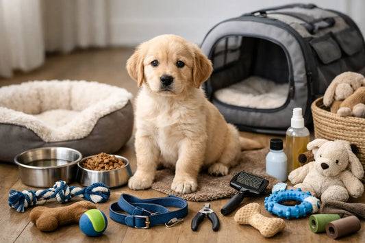 11 accessoires indispensables pour nouveau chiot