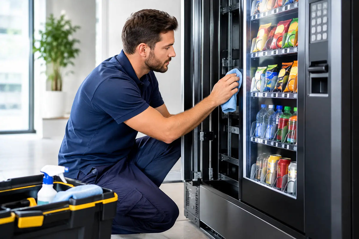 Distributeur automatique : entretien facile