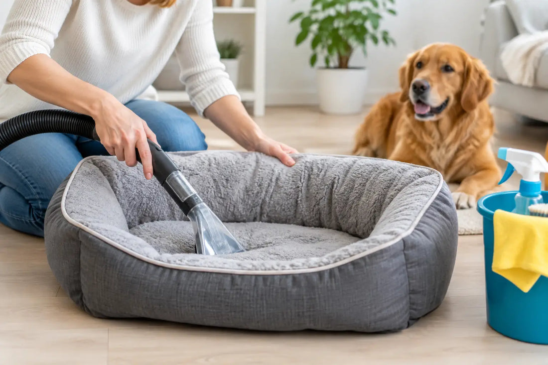 Comment laver un panier chien sans l’abîmer