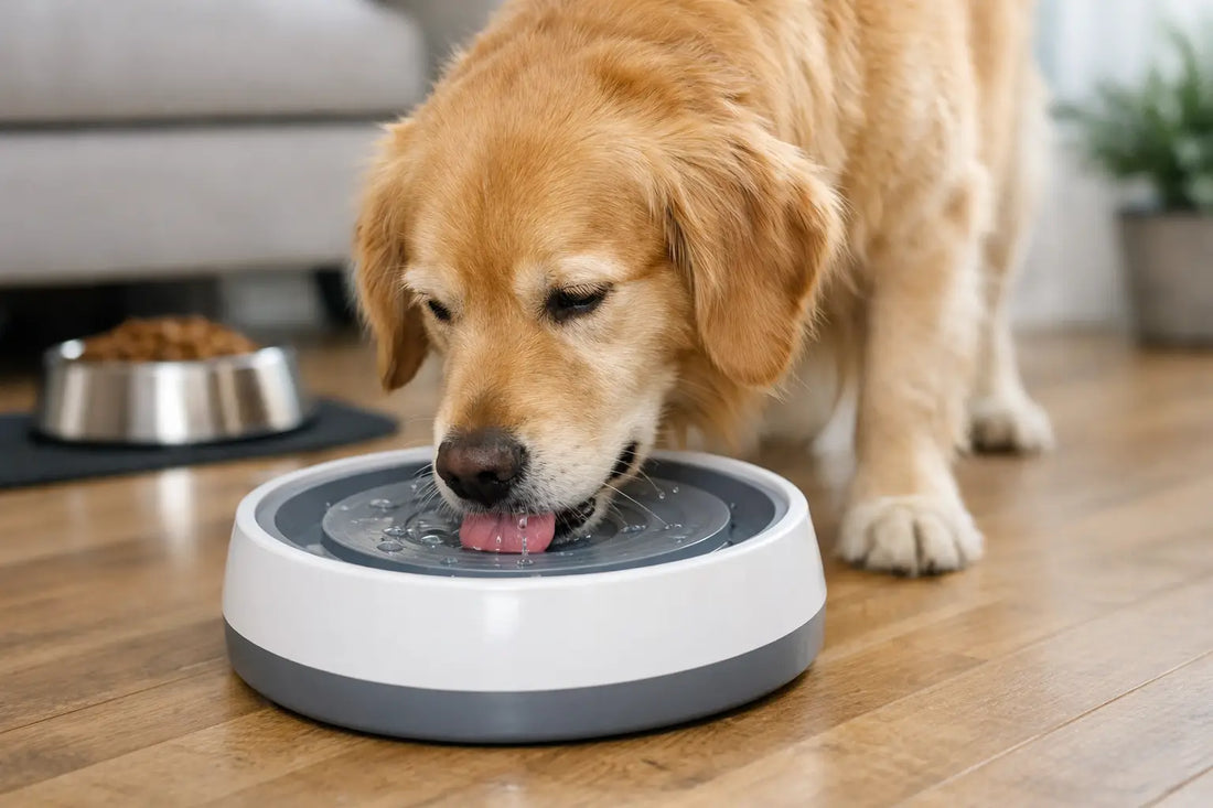 Avis sur la gamelle anti éclaboussures chien