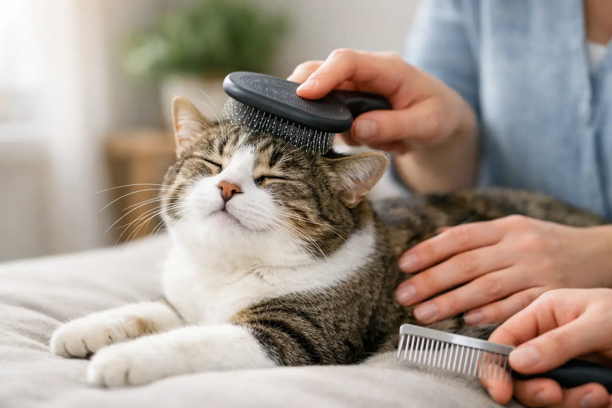 Comment brosser un chat sans stress