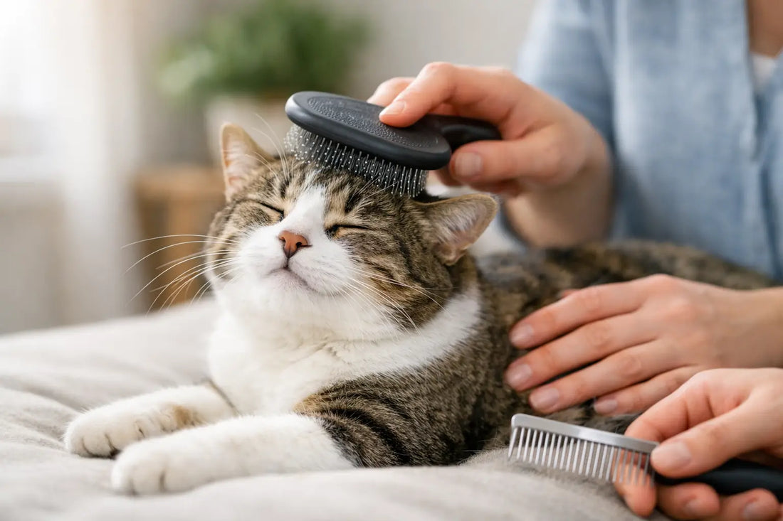 Comment brosser un chat sans stress