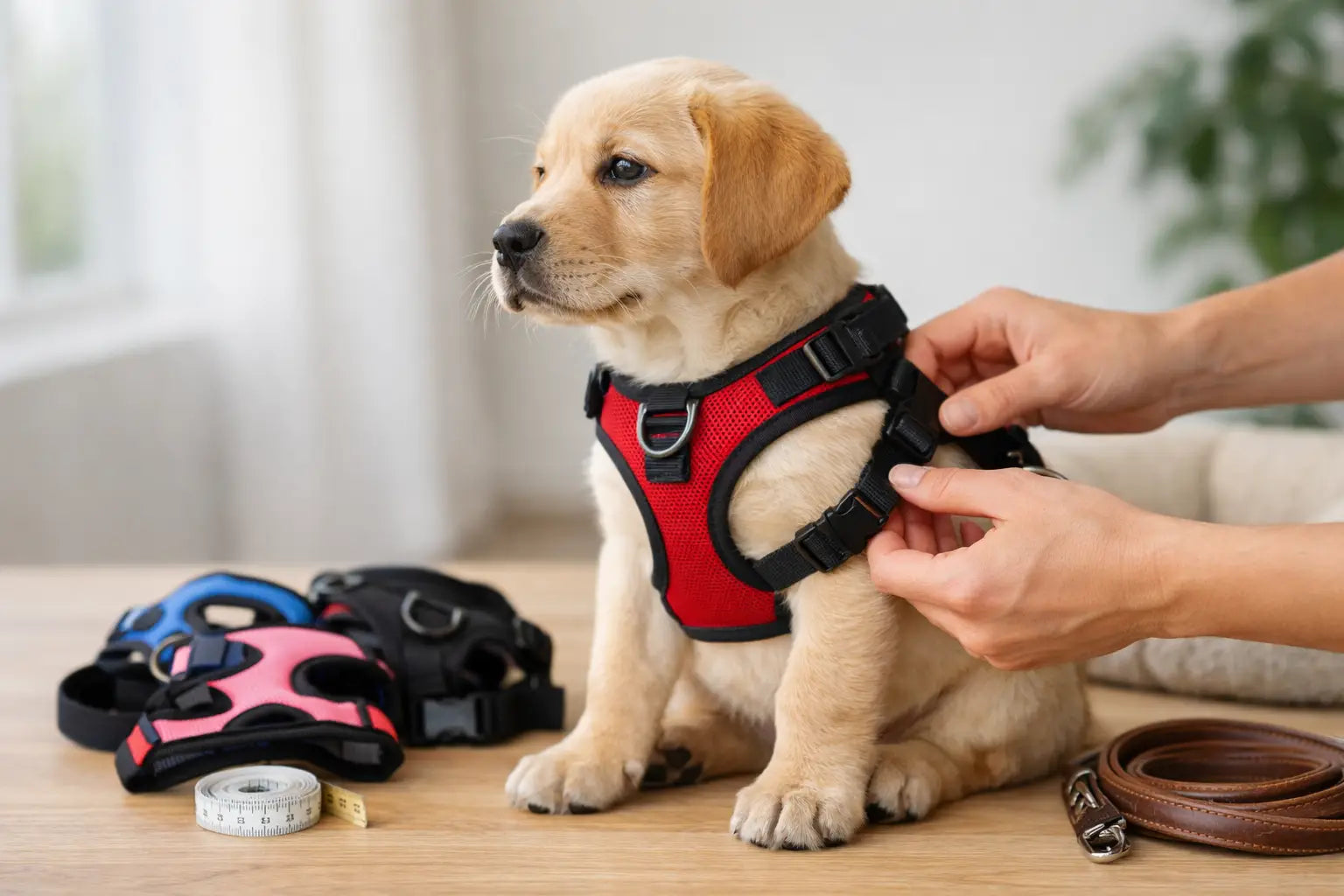 Guide taille harnais pour chiot facile