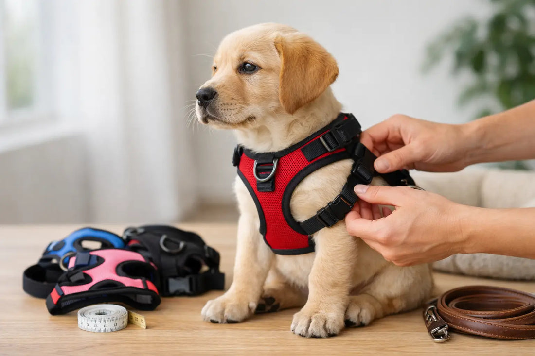Guide taille harnais pour chiot facile