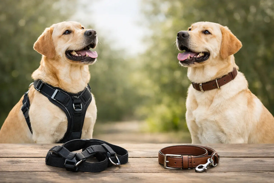 Harnais ou collier chien - que choisir ?