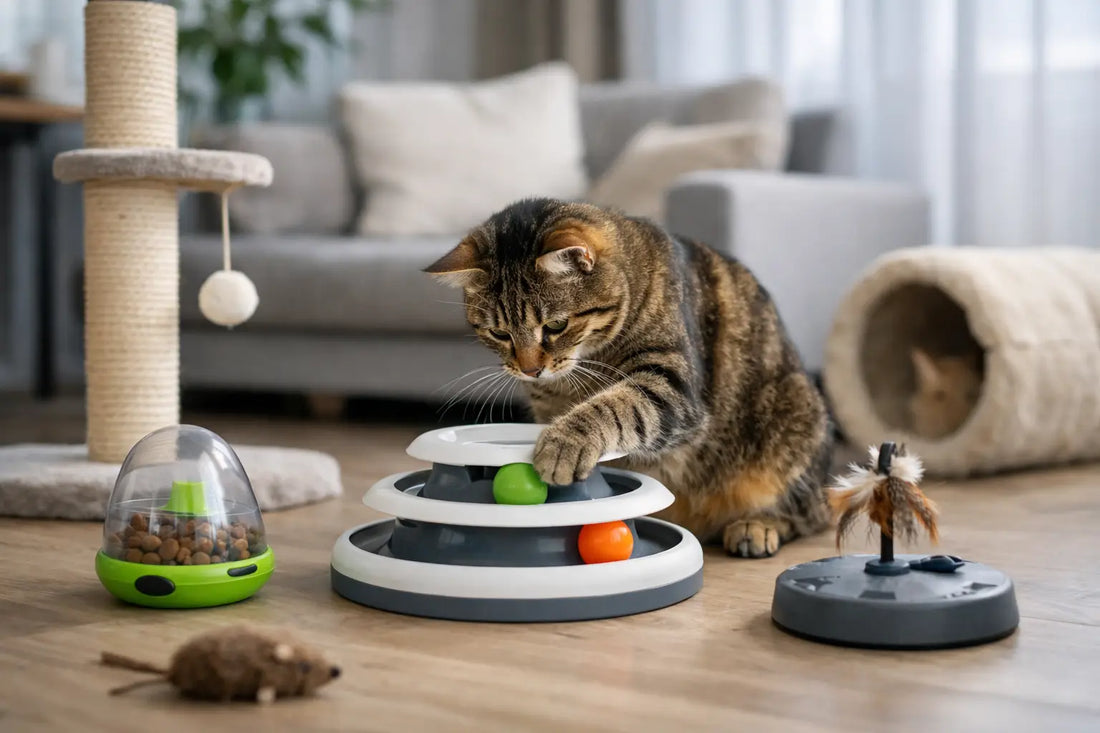 Jouet d’occupation chat appartement - bien choisir