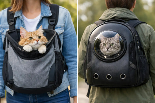 Sac ventral ou sac à dos chat : lequel choisir ?