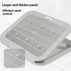 1 Pcs High-Efficiency Cat Litter Filter Mat | Double Layer Design With Grippy Bottom & Large Coverage