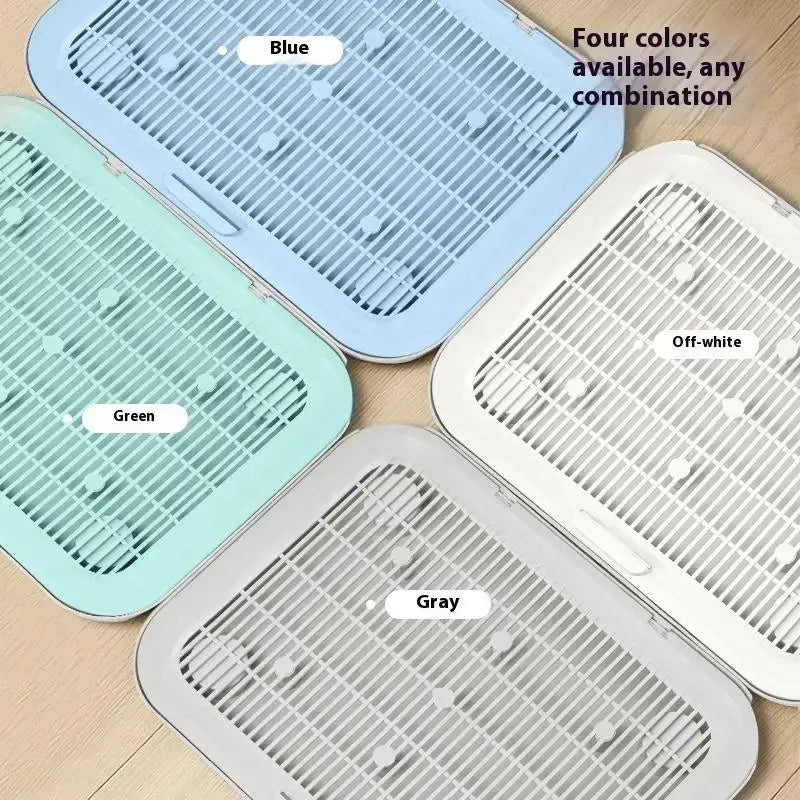 1 Pcs High-Efficiency Cat Litter Filter Mat | Double Layer Design With Grippy Bottom & Large Coverage