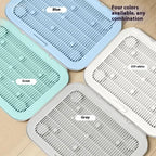 1 Pcs High-Efficiency Cat Litter Filter Mat | Double Layer Design With Grippy Bottom & Large Coverage