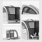 1 Piece of Car Pet Bed Car Seat Mat for Dogs Travel Essential for Pets Car Seat Bed for Cats