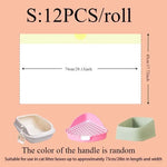 1 Roll Cat Litter Bag Pet Drawstring Garbage Bag Household Pet Shop Cat Litter Box Lining Multi Size Disposable Clean