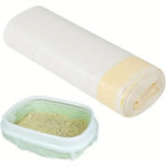 1 Roll Cat Litter Bag Pet Drawstring Garbage Bag Household Pet Shop Cat Litter Box Lining Multi Size Disposable Clean