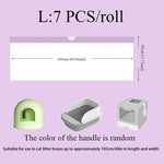 1 Roll Cat Litter Bag Pet Drawstring Garbage Bag Household Pet Shop Cat Litter Box Lining Multi Size Disposable Clean