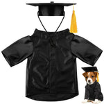 1 Set Pet Graduation Suit Adorable Adjustable Hat With Tassel Pet Cats Dogs Cosplay Costume Set Graduation Pet