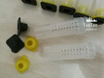 100 Pcs Beekeeping Tools Fertility King Pedestal Guard Longwall Shield Queen Cage Cover By Registered Mail - WHITE