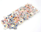 100 Pieces Pet Hair Accessories Elastic Rubber Band Dog Hair Bows 121 Colors Cute Ribbon Hair Clips for Yorkshire And