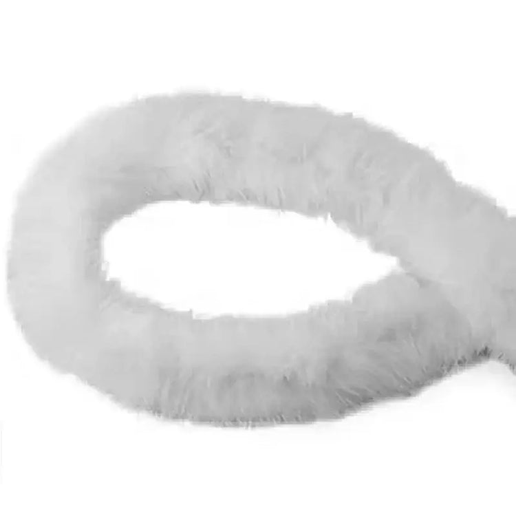 100cm Faux Rabbit Fur Scarf Furry Ribbon Fur Tape Trimming Ribbon DIY Craft Sewing Clothing Accessories Handmade