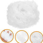 100cm Faux Rabbit Fur Scarf Furry Ribbon Fur Tape Trimming Ribbon DIY Craft Sewing Clothing Accessories Handmade