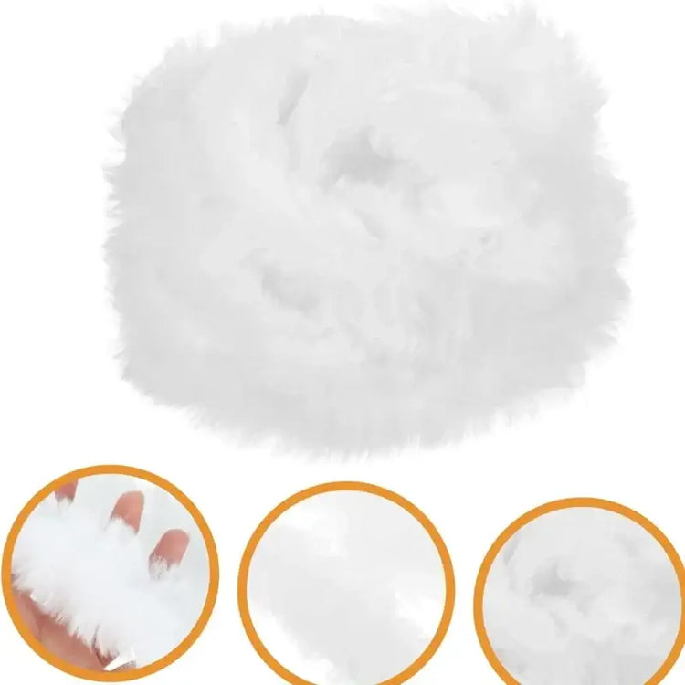 100cm Faux Rabbit Fur Scarf Furry Ribbon Fur Tape Trimming Ribbon DIY Craft Sewing Clothing Accessories Handmade