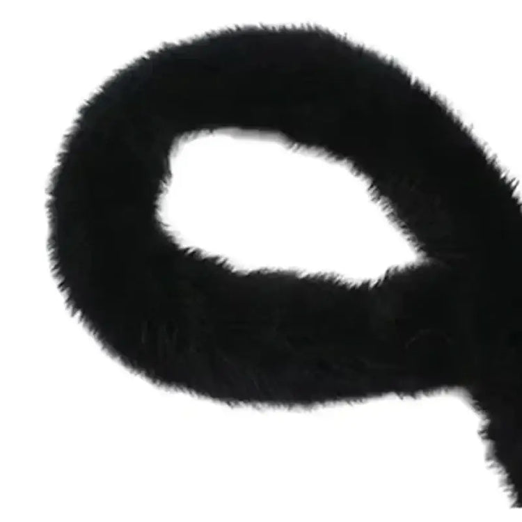 100cm Faux Rabbit Fur Scarf Furry Ribbon Fur Tape Trimming Ribbon DIY Craft Sewing Clothing Accessories Handmade