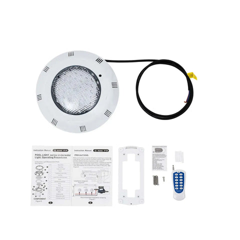 12V 45W RGB Swimming 450 LED Pool Lights Spa Underwater Light IP68 Waterproof Lamp RGB Swimming Pool Light With Remote